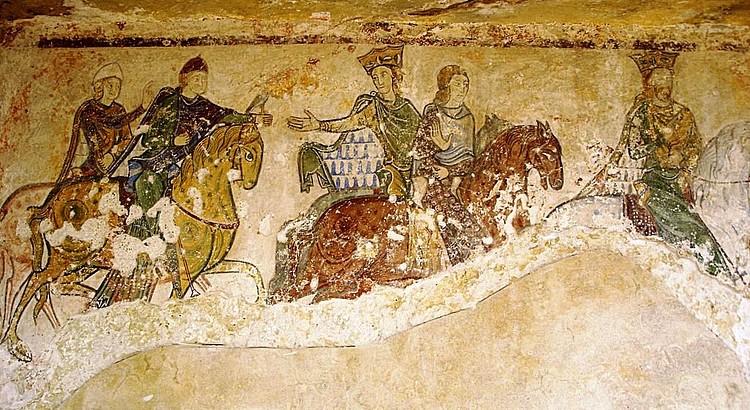 Royal Hunt Fresco, Chapelle Sainte-Radegonde
