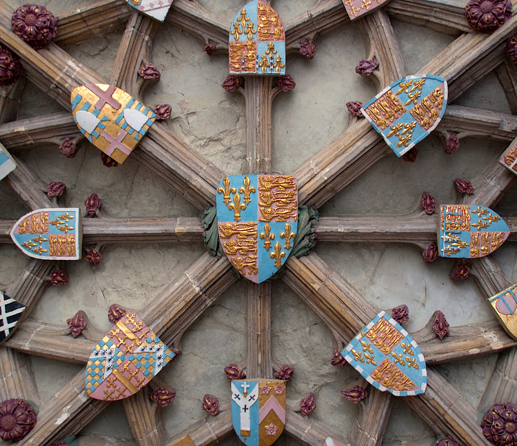Henry V Coat of Arms, Canterbury Cathedral