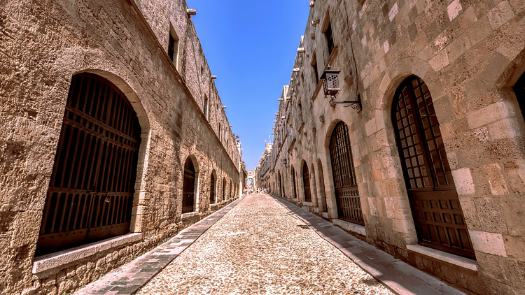 The Street of Knights, Rhodes