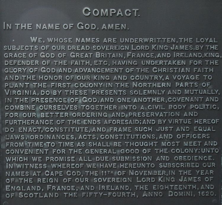 Mayflower Compact, Pilgrim Monument