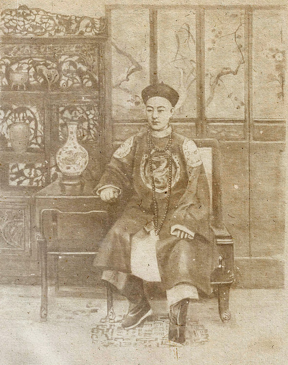 Portrait of Emperor Guangxu