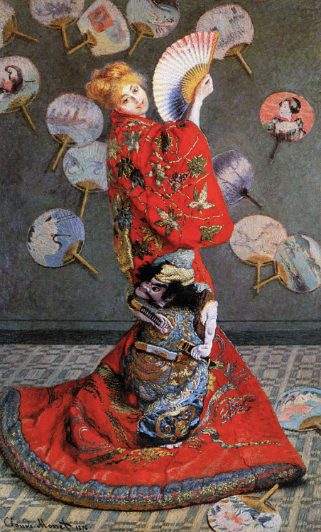 La Japonaise by Monet