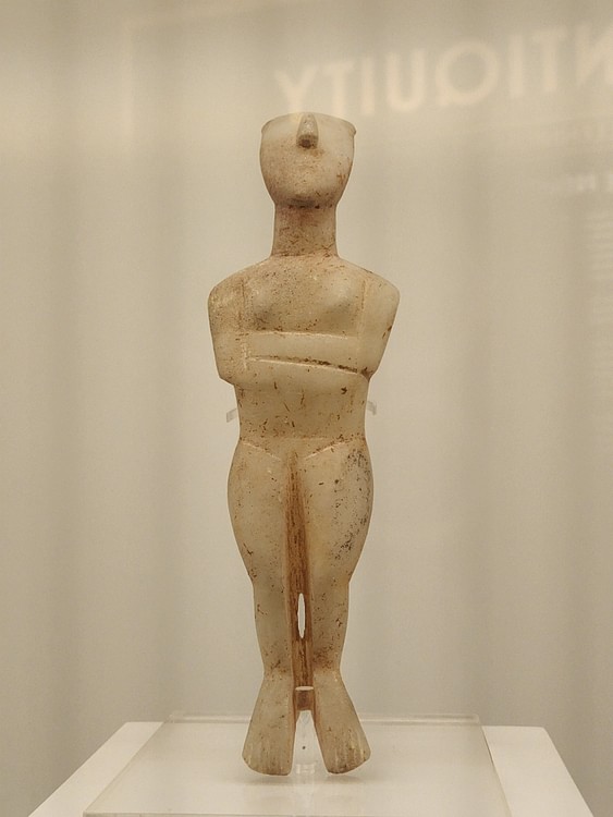 Cycladic Female Figurine