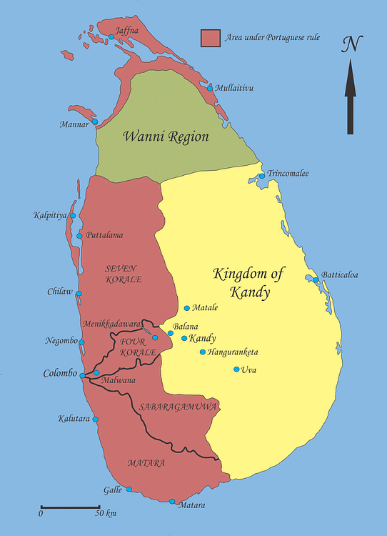 Sri Lanka, Early 17th Century
