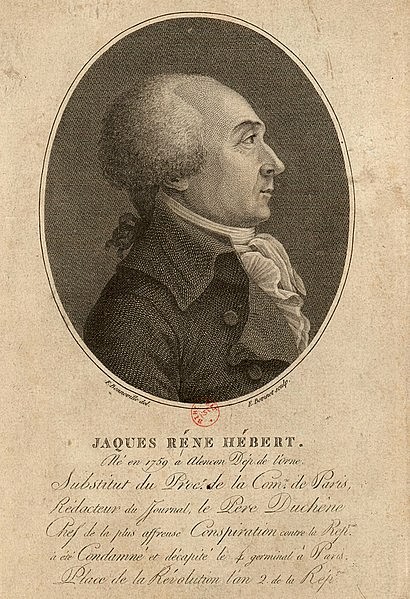 Portrait of Jacques René Hébert