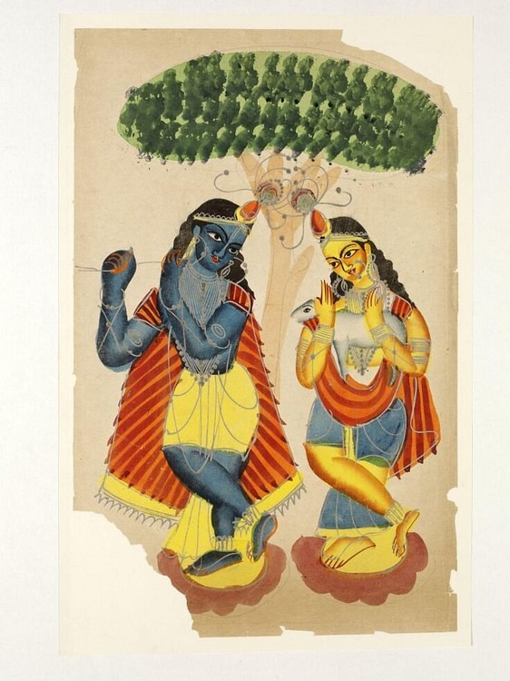 Krishna and Balrama