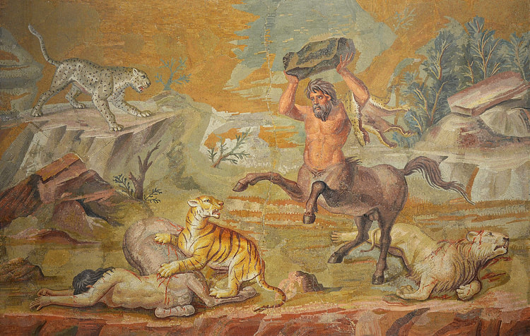 Centaur, Roman Mosaic