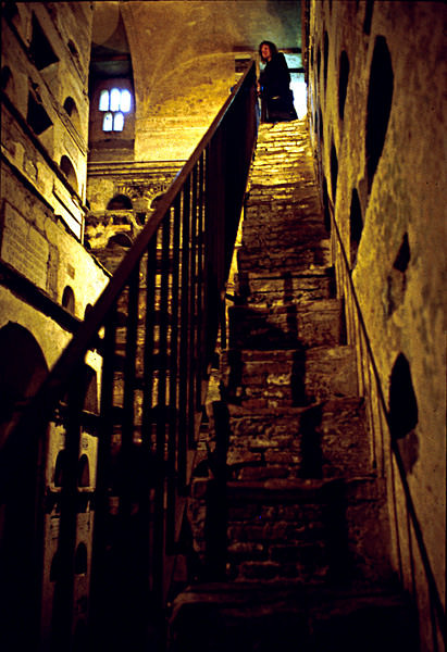Staircase: Columbarium 1 Vigna Codini