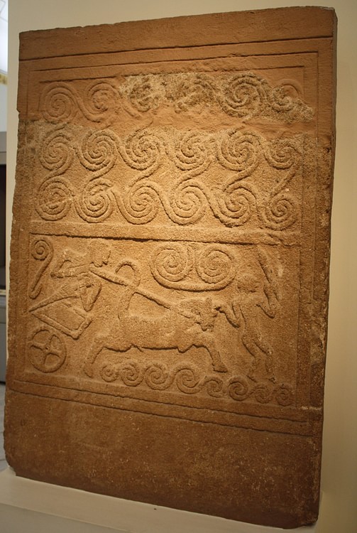 Mycenaean Grave Stele