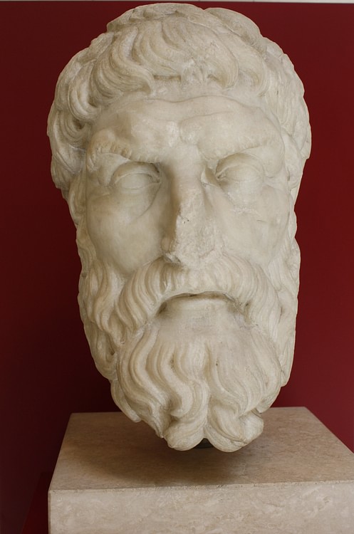 Epicurus Bust, Palazzo Massimo