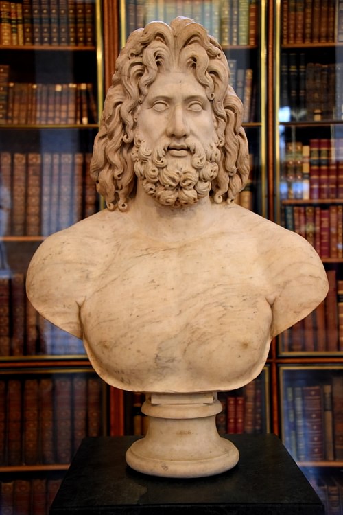 Zeus Bust from Hadrian's Villa