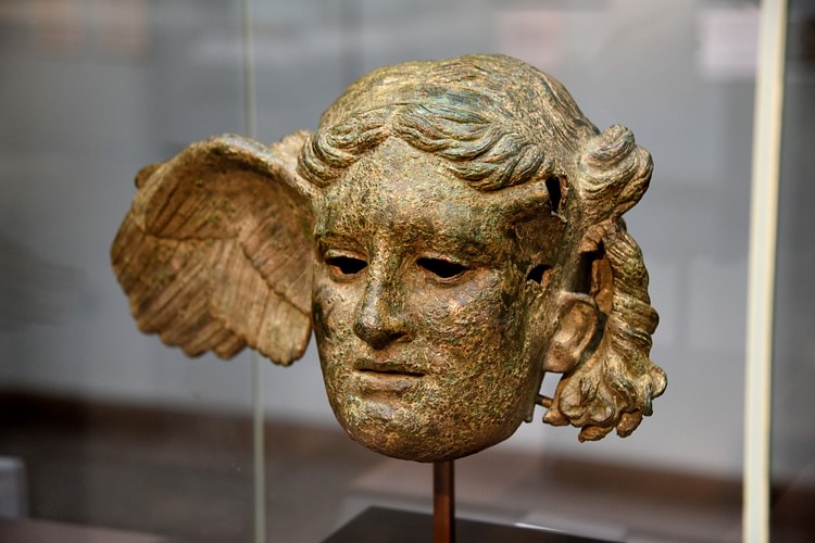 Bronze Head of Hypnos