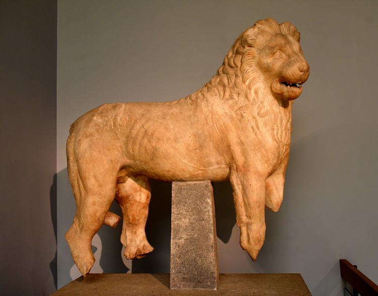 Marble Lion, Mausoleum at Halicarnassus