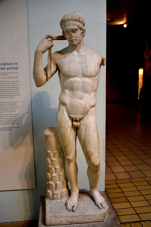 Victorious Young Athlete, the Farnese Diadoumenos
