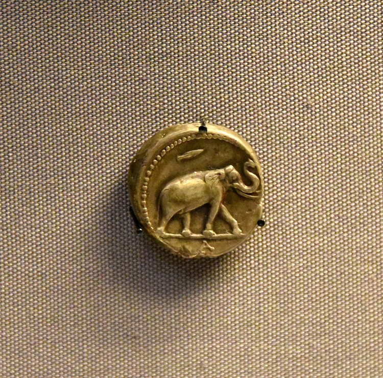 Seleucid Silver Tetradrachm Depicting an Elephant