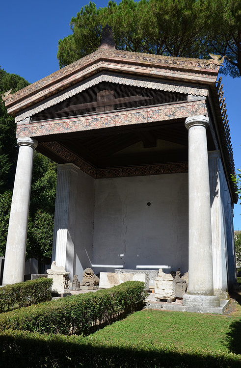 Etruscan Temple Reconstruction