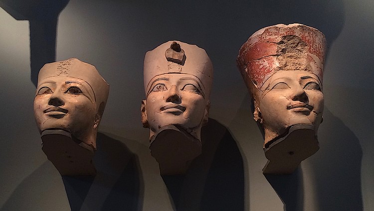 Osiride Heads of Hatshepsut