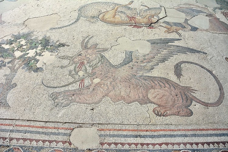 Tigriss-Griffin Byzantine Mosaic