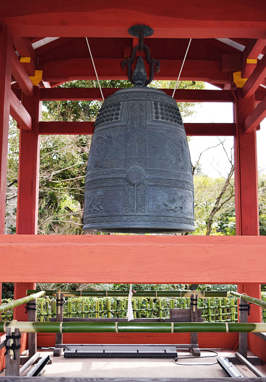 Belfry at Byodoin Temple in Uji