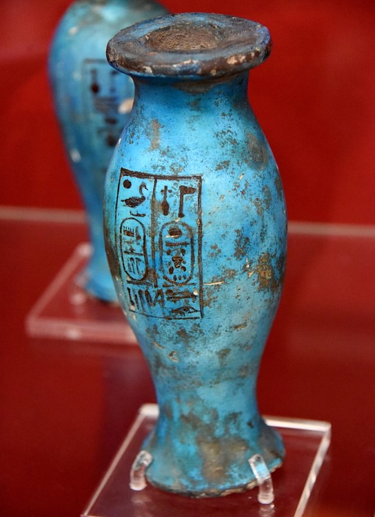 Vase Inscribed with the Cartouches of Amenhotep II