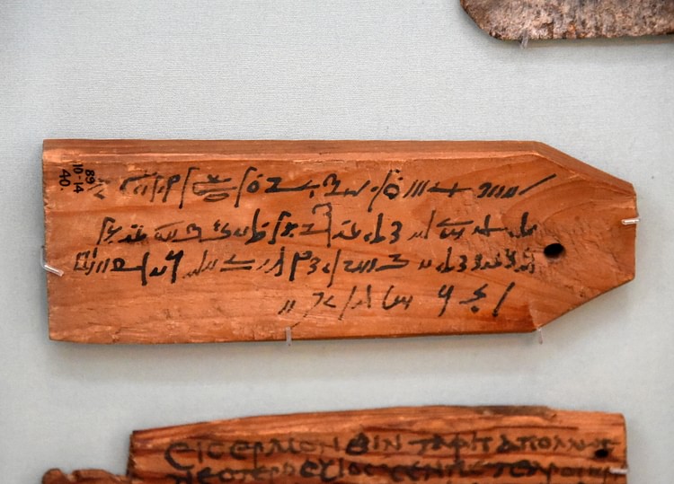 Mummy Label from Roman Egypt