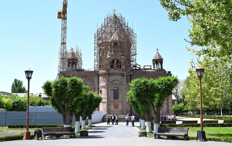 Exterior of Etchmiadzin Cathedral