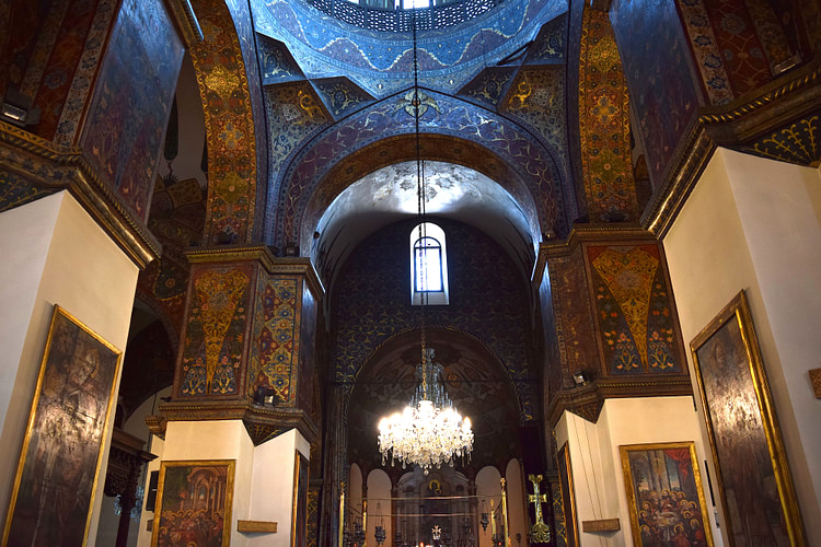 Pillars and Arches at Etchmiadzin Cathedral