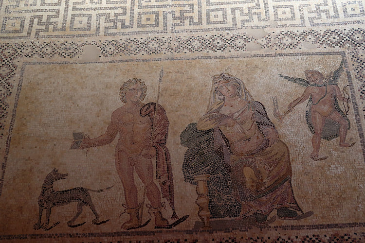 Phaedra & Hippolytus Mosaic