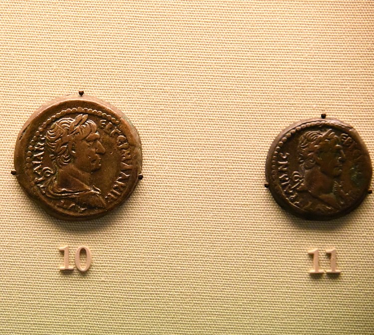 Bronze Drachm and Half-Drachm of Trajan