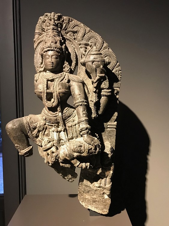 Statue of the Hindu Godess Durga