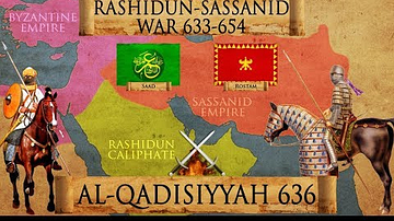 Battle of al-Qadisiyyah 636 - Muslim-Sassanid War of 633-654 DOCUMENTARY